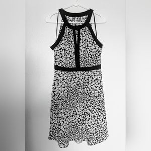 Elle high neck dress